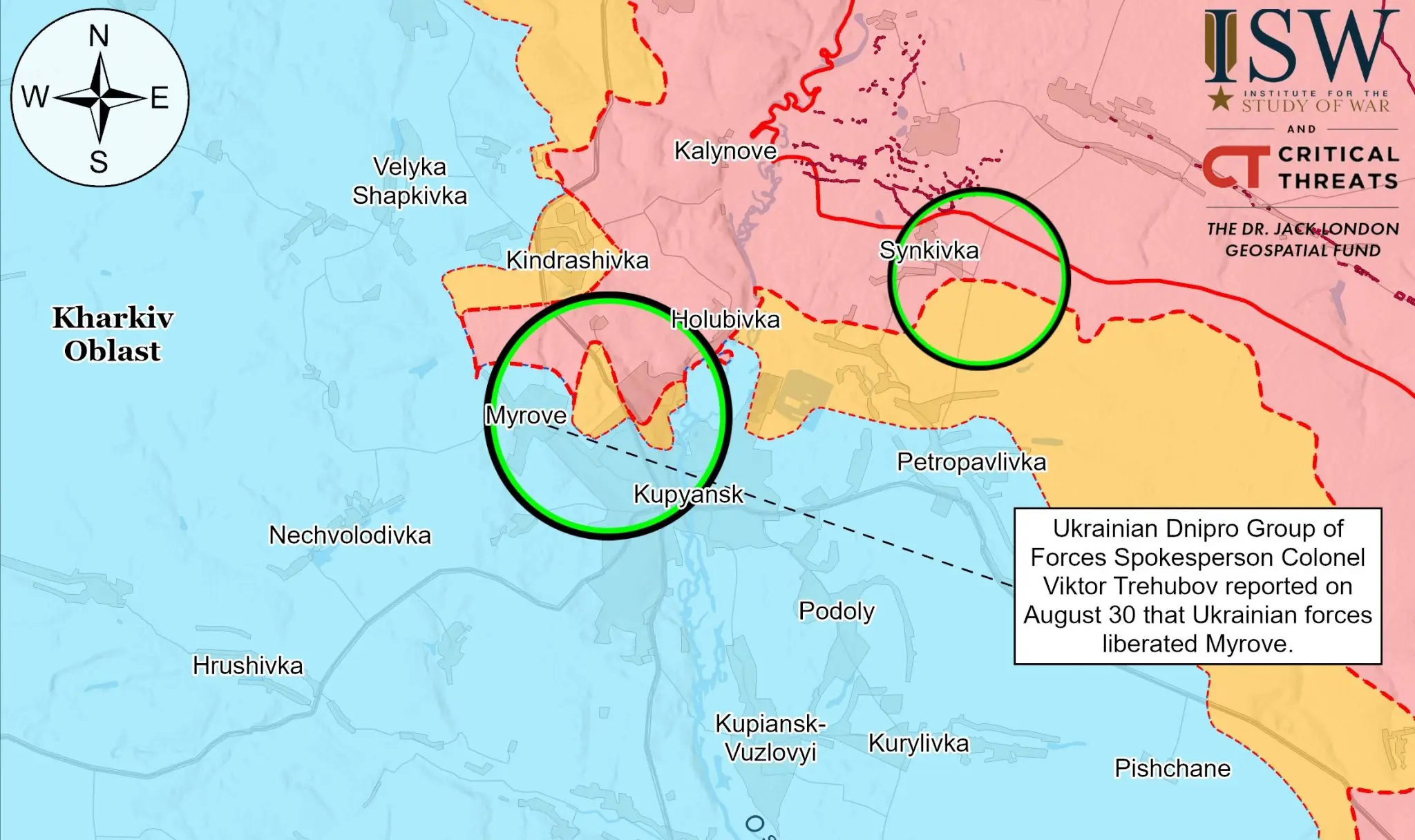 Росіяни намагаються проникнути в Куп’янськ по каналізації – ISW