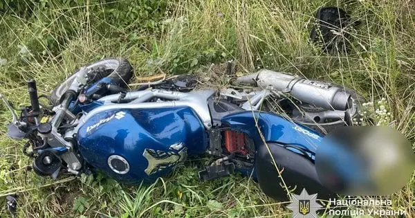 На Прикарпатті на смерть розбився 48-річний мотоцикліст