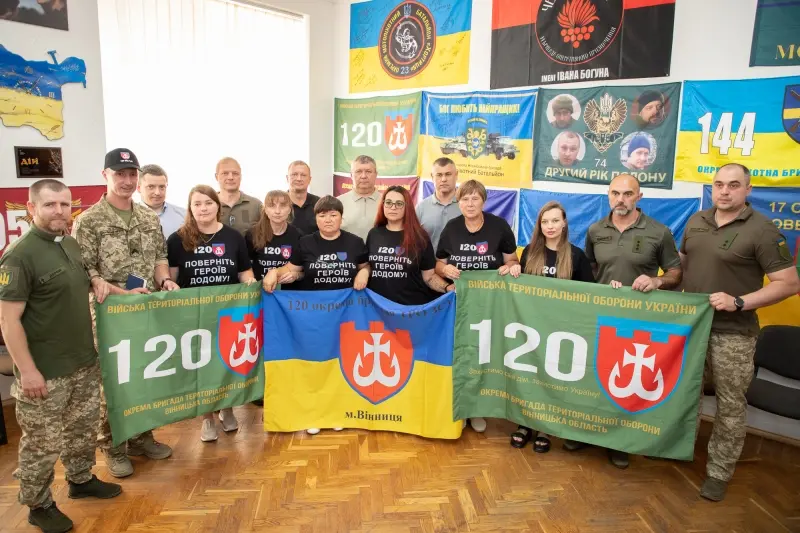 Вінницька обласна рада зустрілася з родинами військовополонених