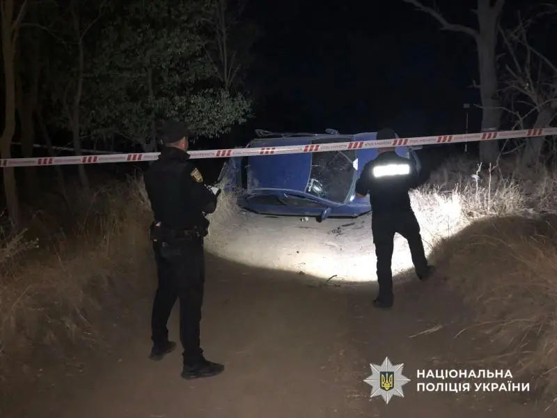 На Одещині затримали водійку, яка допустила ДТП та загибель двох дітей