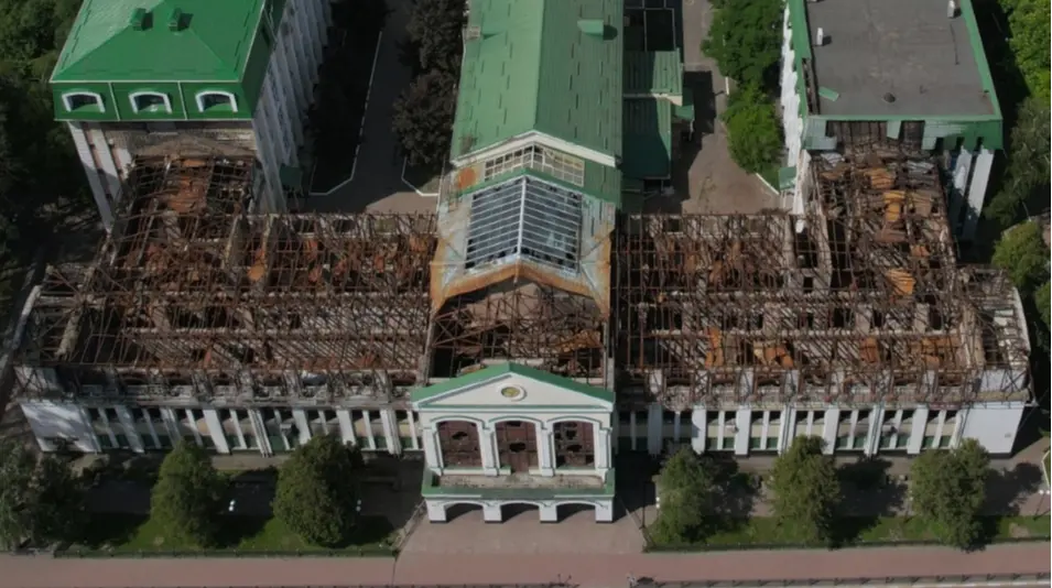 Зруйнований податковий університет в Ірпені відбудують за проєктом канадської компанії