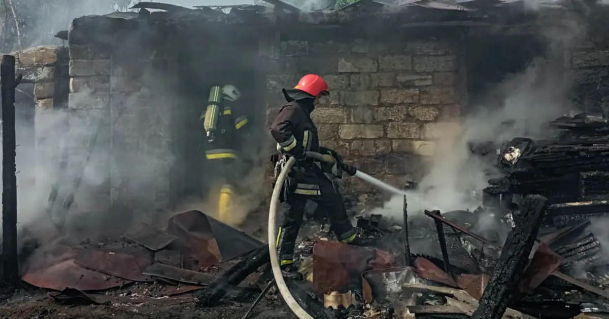 На Вінниччині під час пожежі травмувався 58-річний власник помешкання