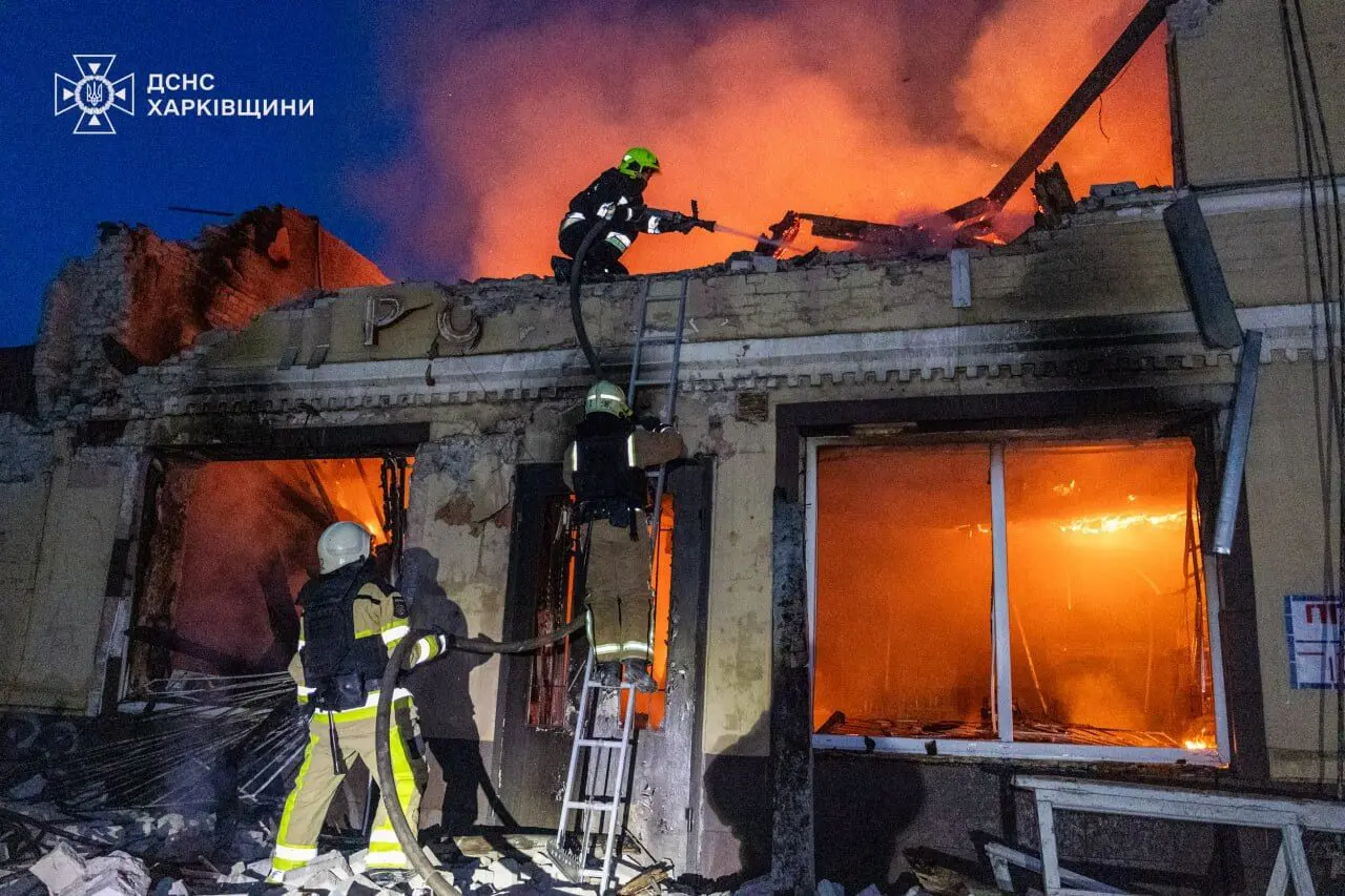 Внаслідок атаки безпілотниками по Харкову постраждало 14 людей, пошкоджені будинки, навчальні заклади й дитячі садки