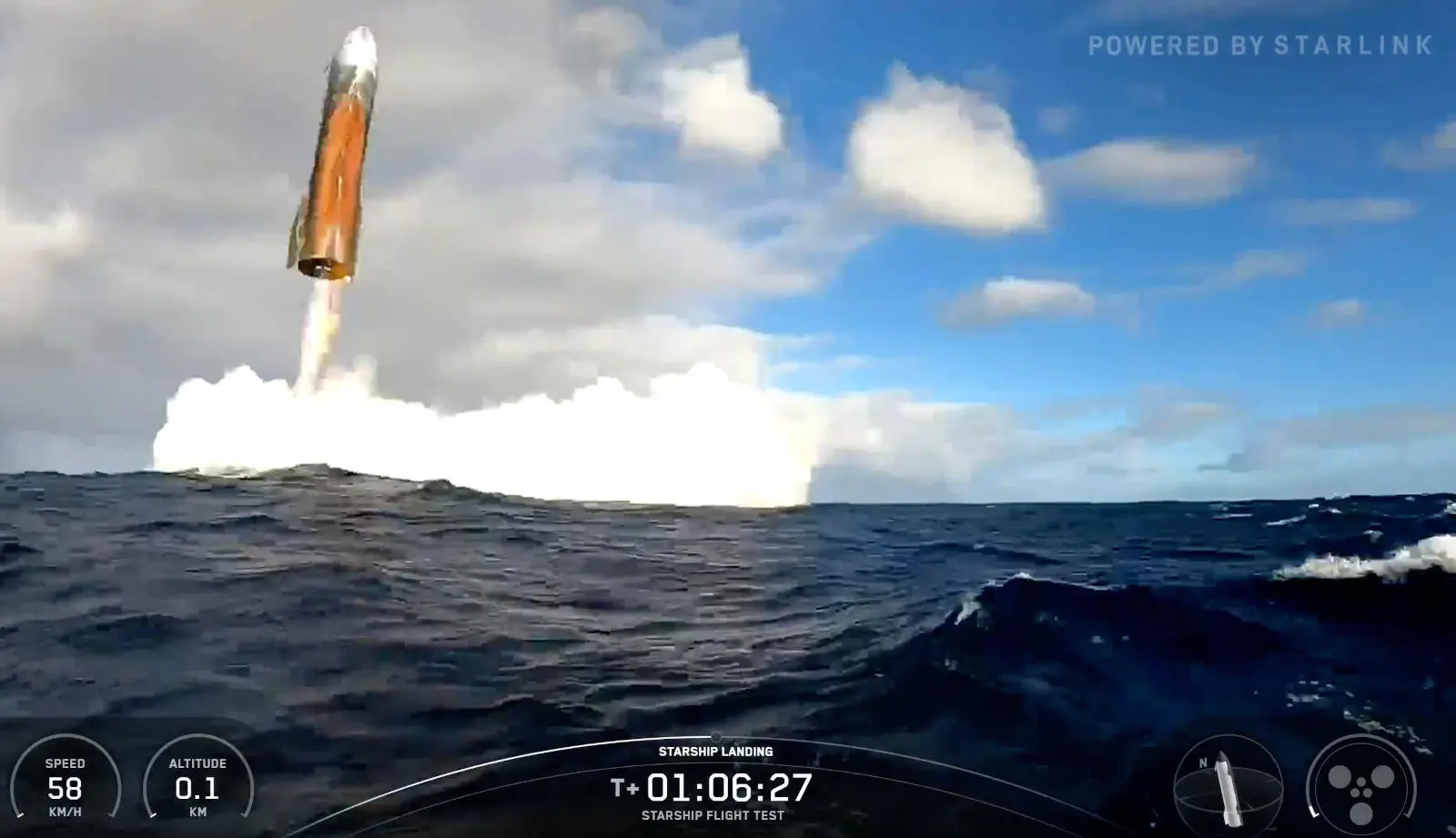SpaceX успішно запустила корабель Starship для 10-го випробування