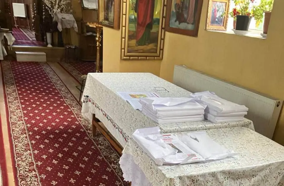 У молдовській церкві перед виборами знайшли склад пропагандистських листівок