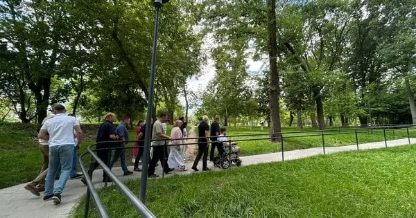 У Замарстинівському парку завершили першу чергу реконструкції