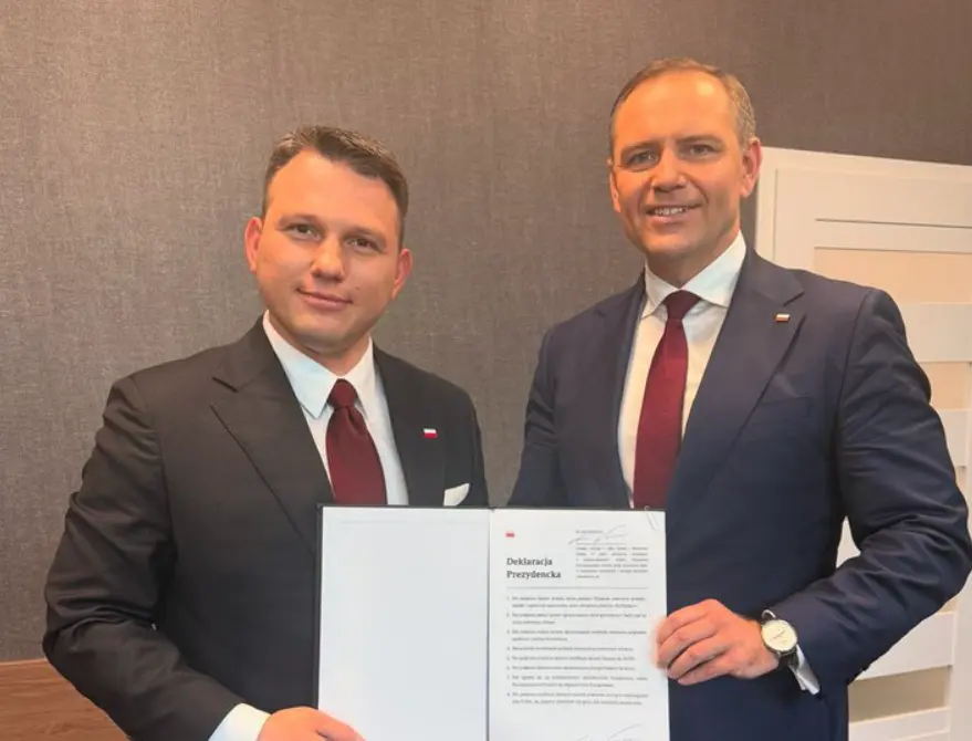 Переможцю виборів в Польщі нагадали про підписану декларацію з антиукраїнськими вимогами