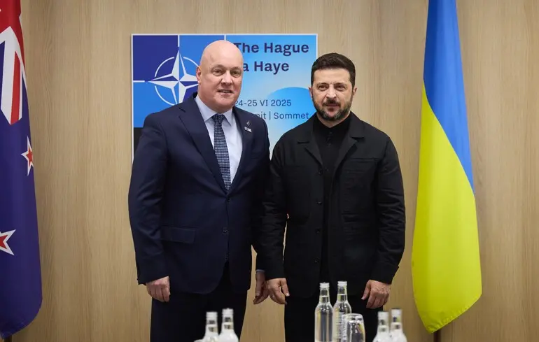 Зеленський зустрівся із прем’єр-міністром Нової Зеландії: що обговорювали сторони