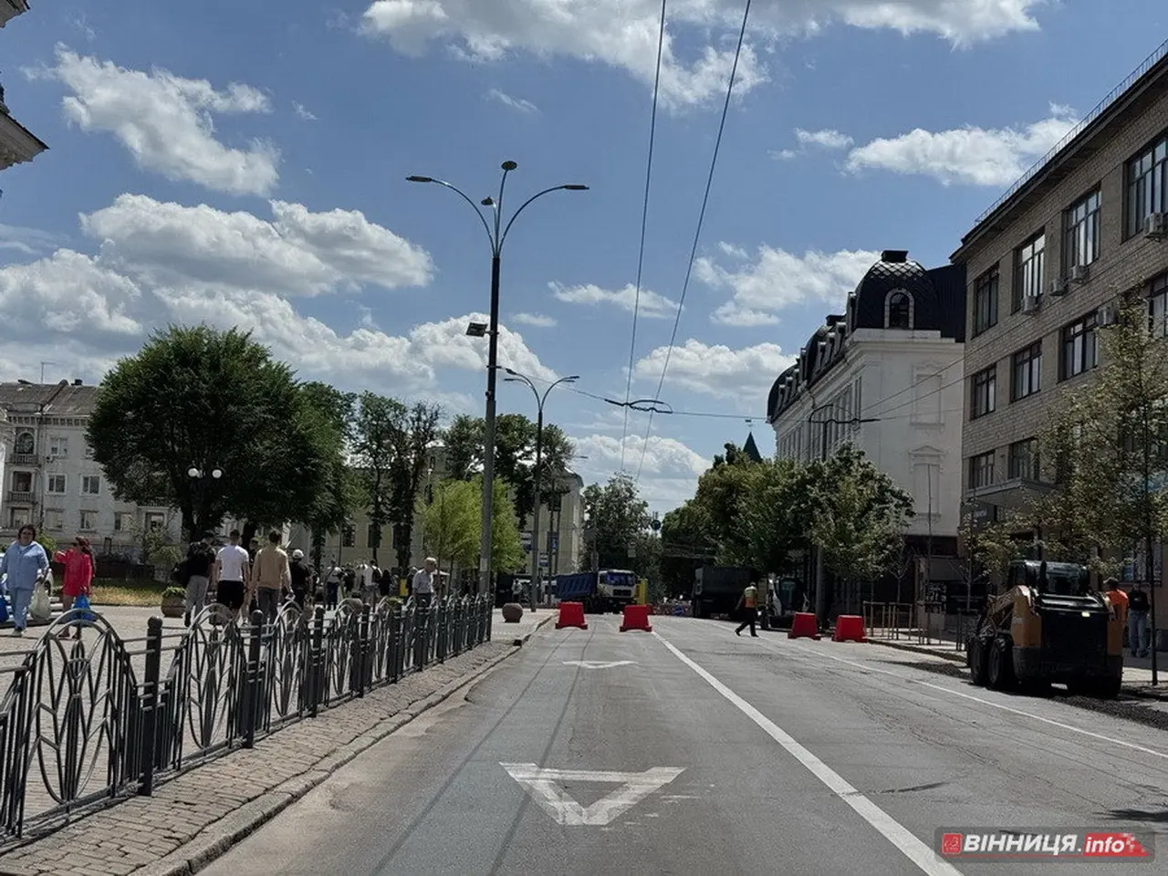 У центрі Вінниці вперше облаштують окрему смугу для руху тролейбусів і автобусів