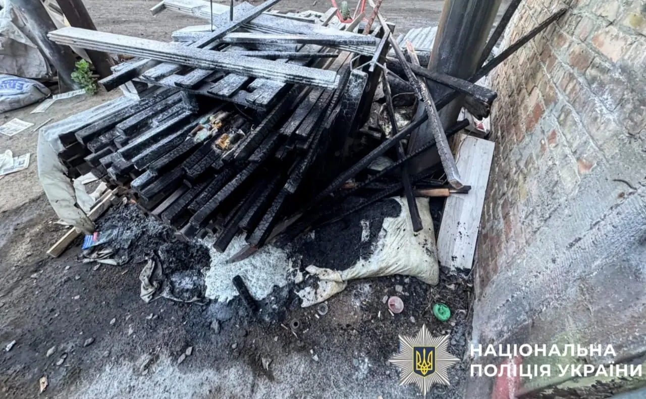Підпал на підприємстві у Вишгороді: поліцейські повідомили зловмиснику про підозру