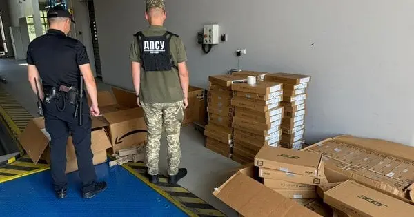У пункті пропуску «Грушів» прикордонники Львівщини викрили контрабанду ноутбуків на 2 млн грн