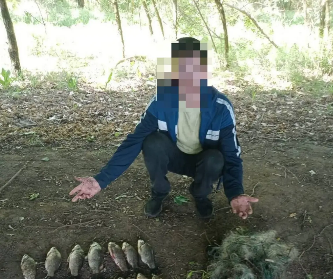 На Вінниччині затримали браконьєра з уловом на 56 тисяч гривень