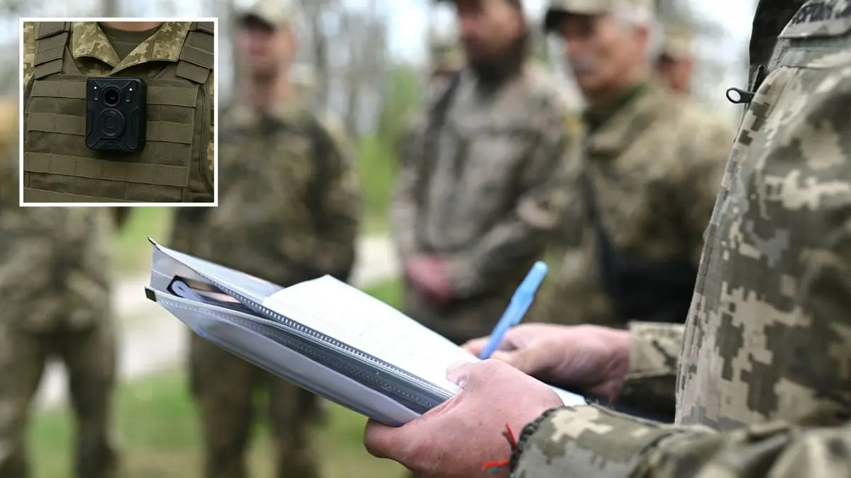 Для посилення прозорості: військових ТЦК зобов’яжуть ходити з бодикамерами