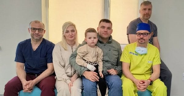 Львівські хірурги успішну видалили у чотирирічному хлопчику 10-сантиметрову пухлину печінки