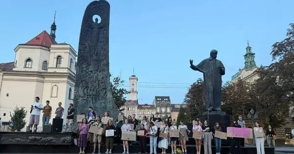 У Львові мітингували проти посилення кримінальної відповідальності для військових