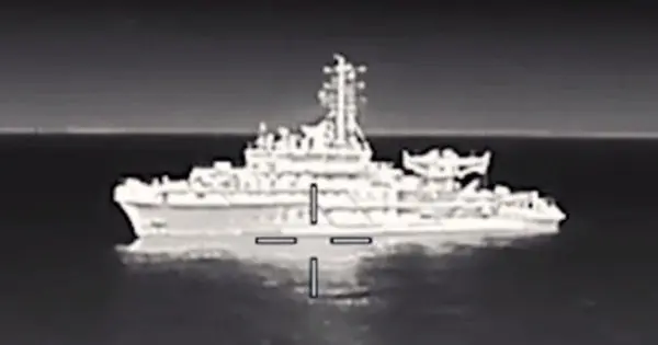 ГУР атакувало російський військовий корабель, вартістю 60 млн доларів