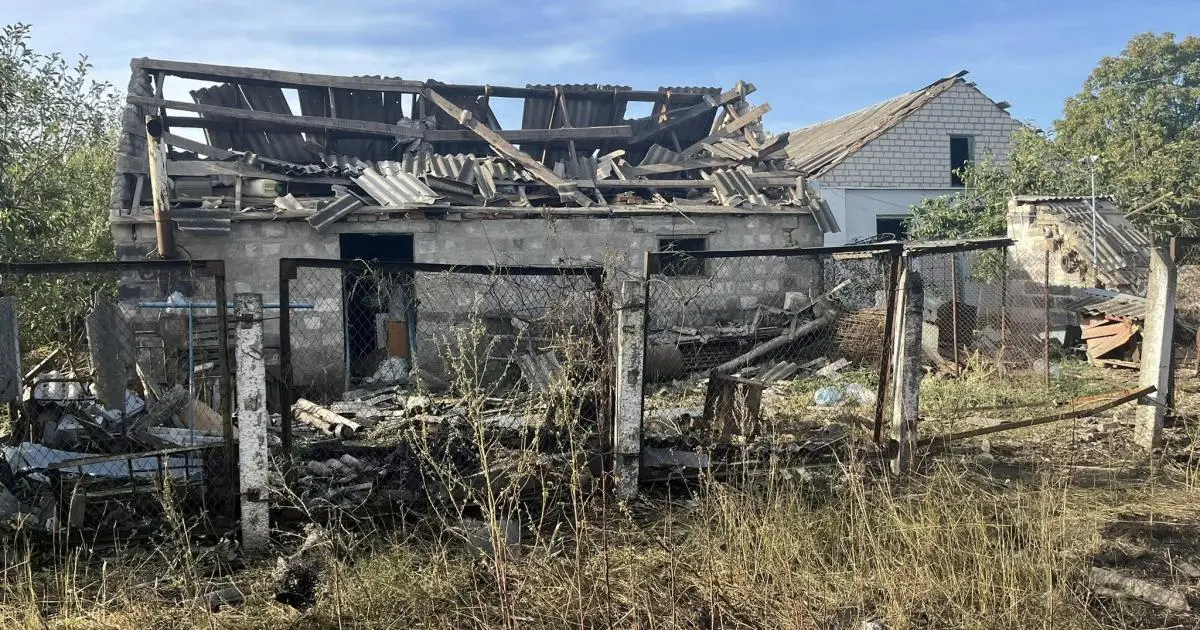 Російський дрон поранив жінку на Харківщині