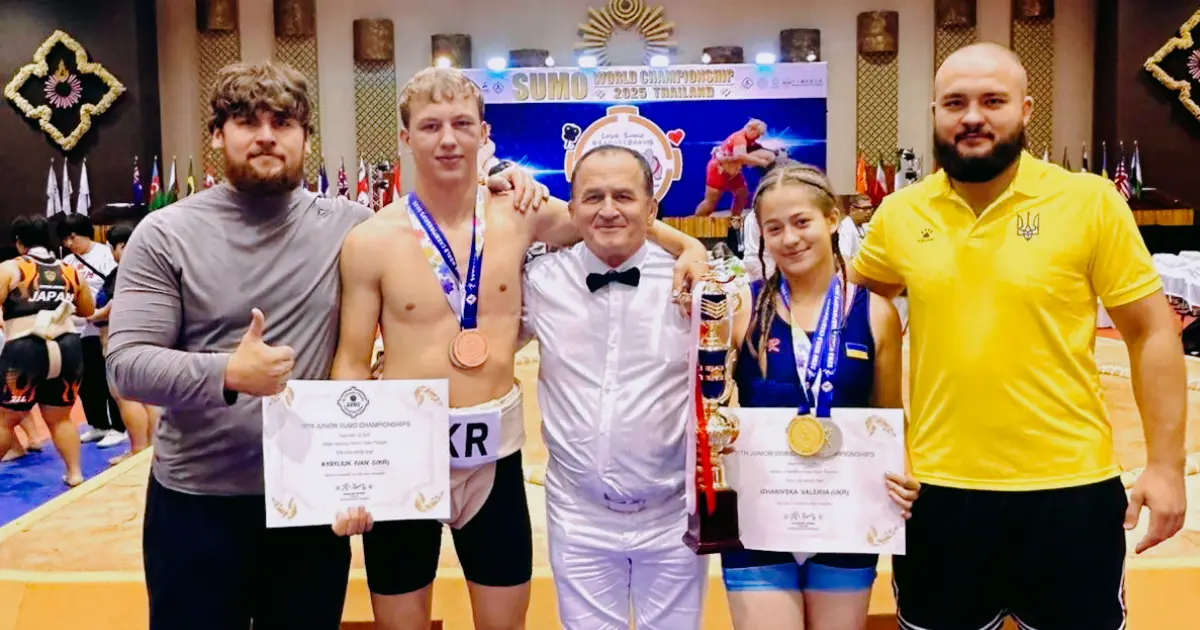 Вінничани здобули сім медалей на чемпіонаті світу з сумо