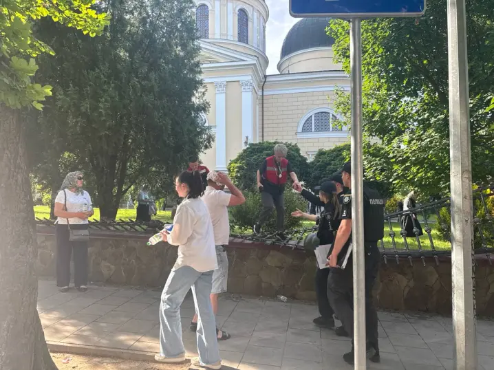 У сутичках біля Свято-Духівського собору є постражлалі