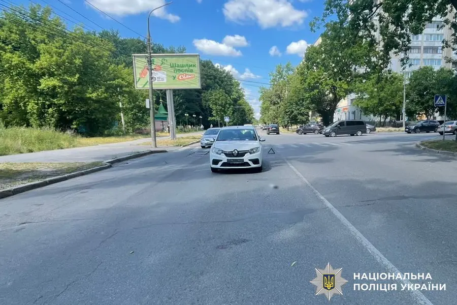 У Вінниці затримали водія, який здійснив наїзд на дівчину-пішохода