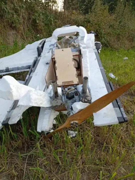 У Польщі за 50 км від кордону з Україною упав неідентифікований безпілотник