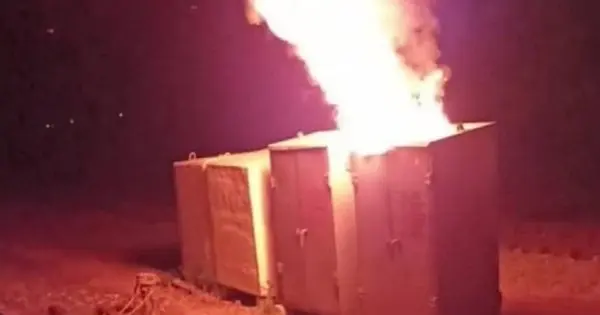 Партизани спалили релейну шафу на залізниці в окупованій Донеччині