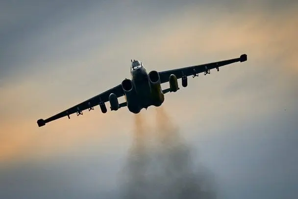 Росіяни втратили штурмовик Су-25