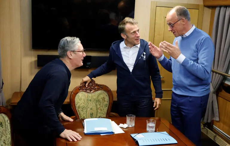 Стармер, Макрон і Мерц "тісно співпрацюватимуть над планом" щодо безпеки в Газі — The Guardian 