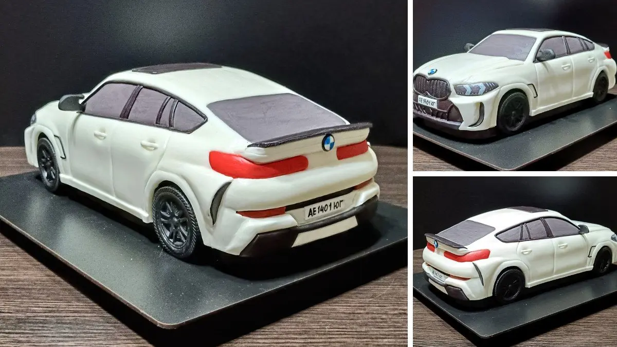 Дніпровський кондитер приготував торт у вигляді BMW X6
