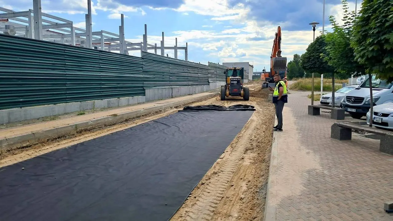У Бучі розпочали капітальний ремонт вулиці Миколи Амосова