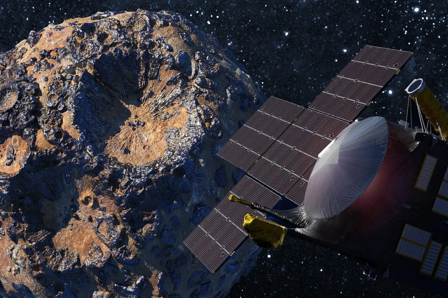 NASA перейшло на резервну паливну лінію після збою Psyche