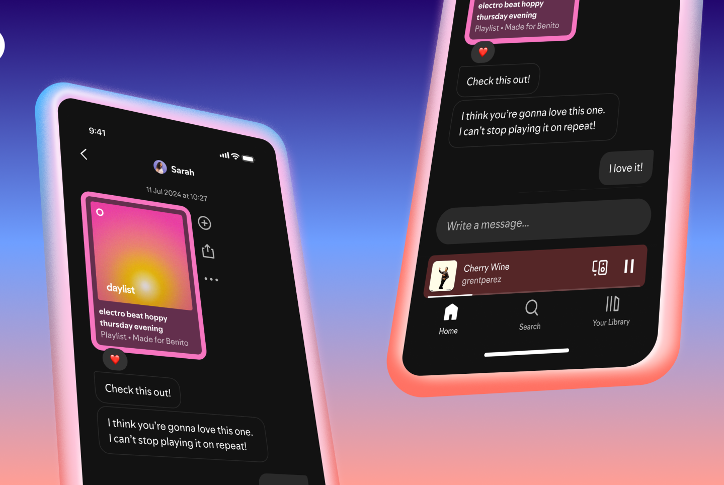 Spotify додає функцію приватних повідомлень