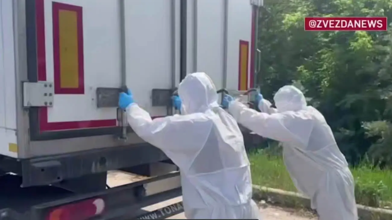 Російська ІПСО і тиск: росіяни зняли відео з рефрижераторами не на місці обміну – Юсов