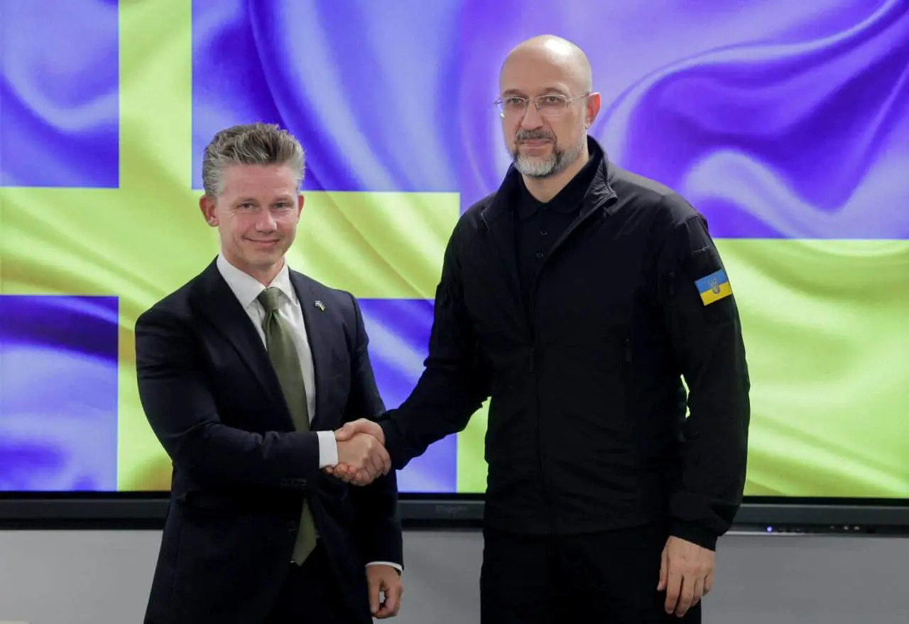 Україна та Швеція хочуть спільно виробляти оборонну продукцію на території обох країн