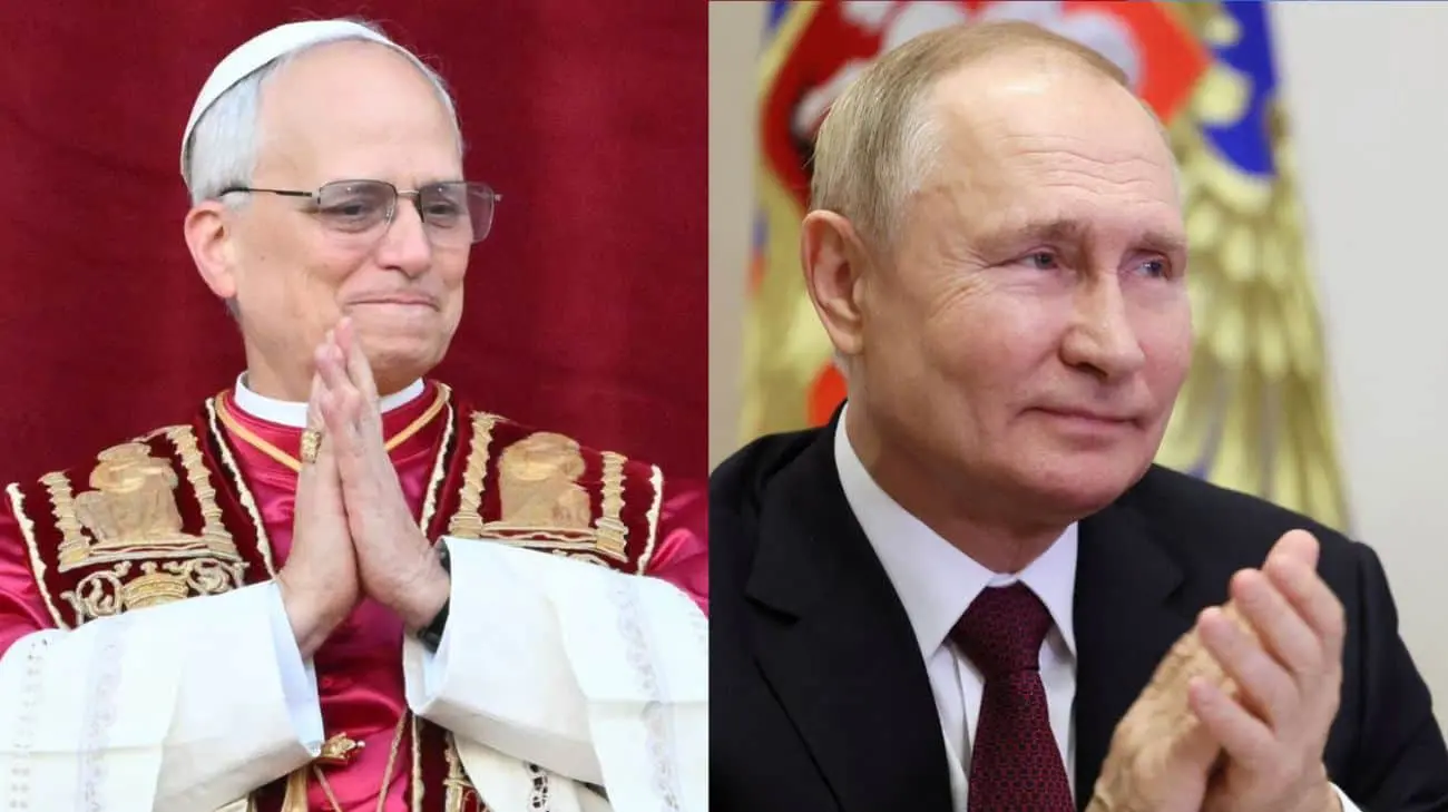 Путін провів телефонну розмову з Папою Римським