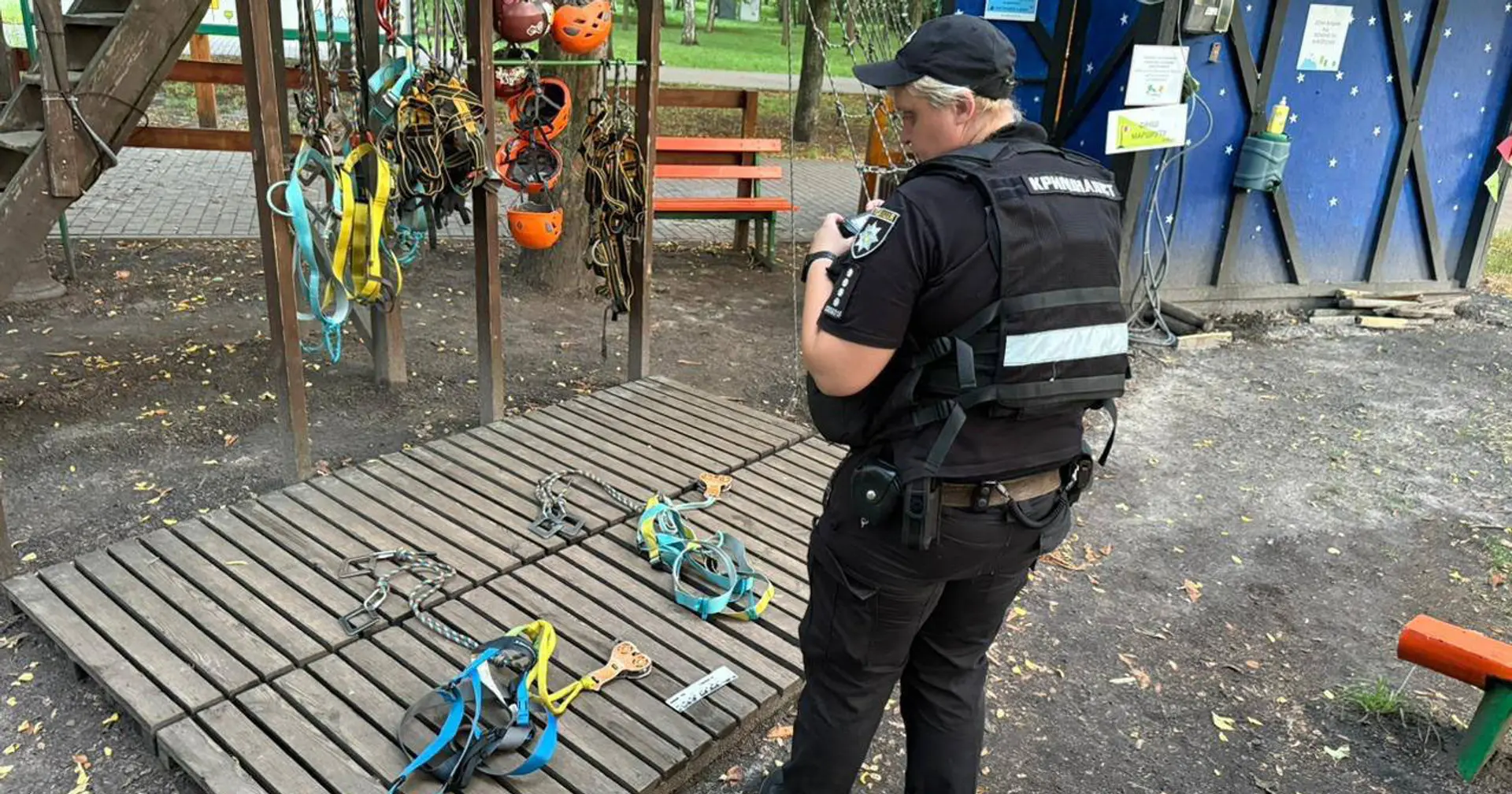 У Києві на канатній дорозі травмувалися двоє дітей: поліція розпочала провадження