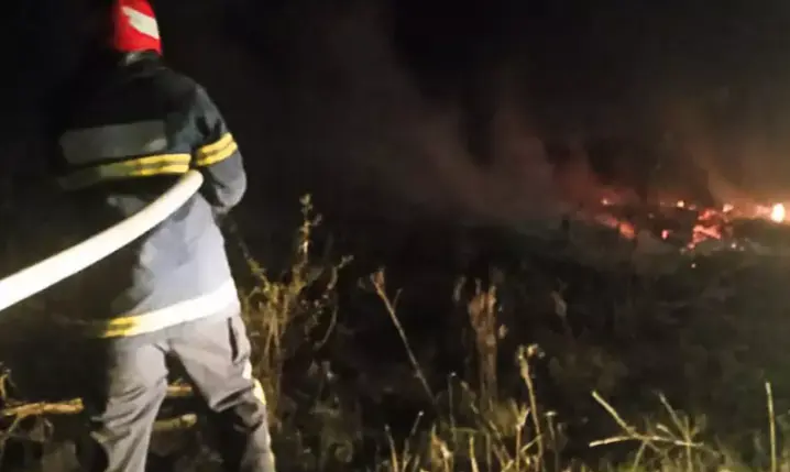 За добу на Буковині сталося дві пожежі на відкритій території