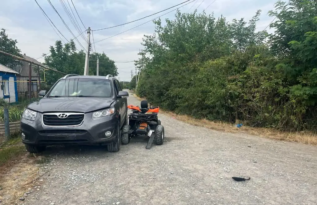 В Одеській області діти на квадроциклі потрапили в ДТП