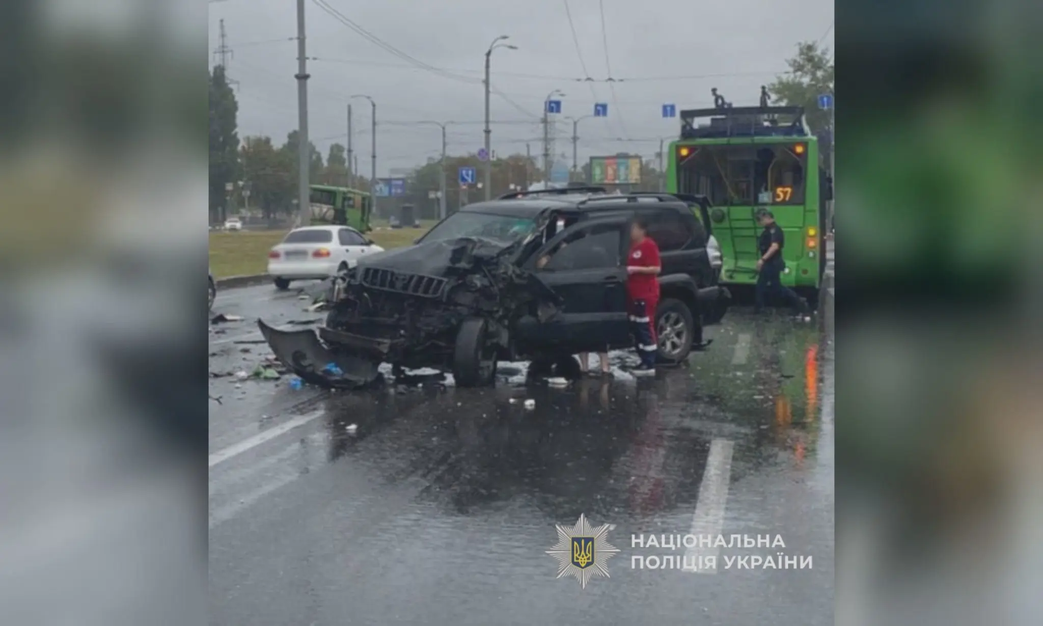 Статистика аварій на Харківщині: небезпечні години назвали у поліції