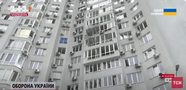 "Дуже дивно побило": жителі Києва розповіли про наслідки нічної російської атаки