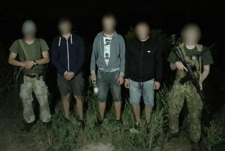 Затримання контрабандистів, які намагалися потрапити до Молдови