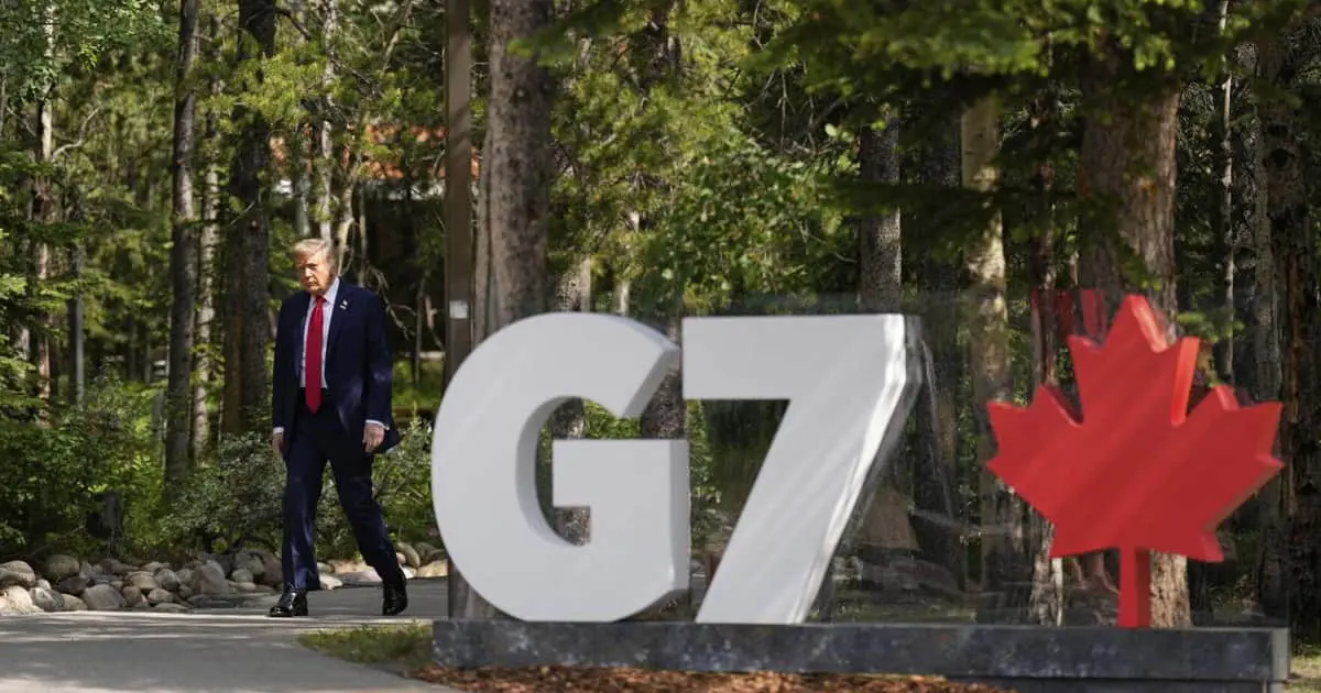 Втеча Трампа з саміту G7, Фіцо за Словаччину без НАТО, безкоштовний роумінг з ЄС: новини дня