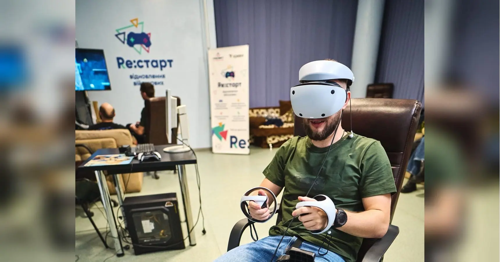 Проєкт Re: start: Реабілітаційні VR-простори вже працюють у 5 містах України