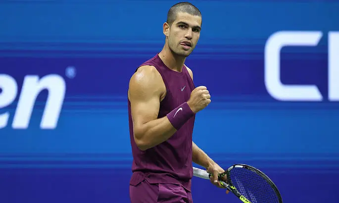 Карлос Алькарас разгромил Лучано Дардери и вышел в 1/8 финала US Open 2025