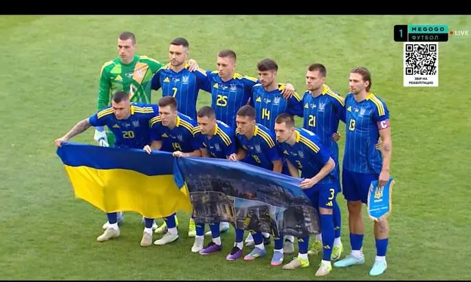 Месседж миру. Сборная Украины перед матчем с Новой Зеландией показала фото Киева