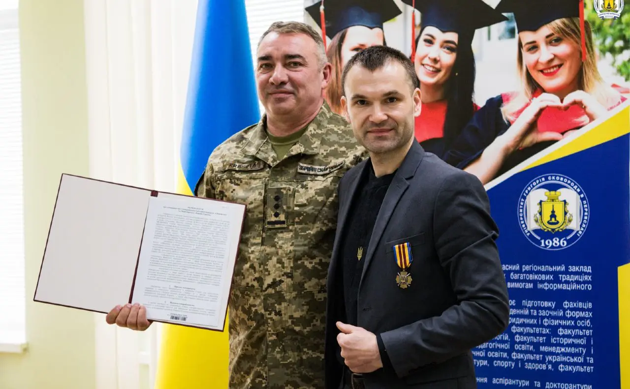 Підготовка кадрів для оборони та відновлення України: Міноборони та Університет Григорія Сковороди з Переяслава почали співпрацю