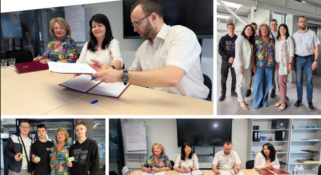 У Вінниці підписали угоду про створення освітнього простору Vinnitsa Junior Science Park «Factory Dream»