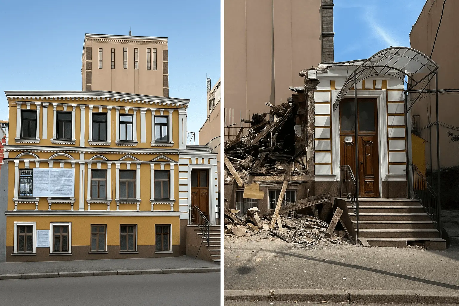 “Садиба Зеленських” на старті реконструкції: перша черга робіт – протиаварійні