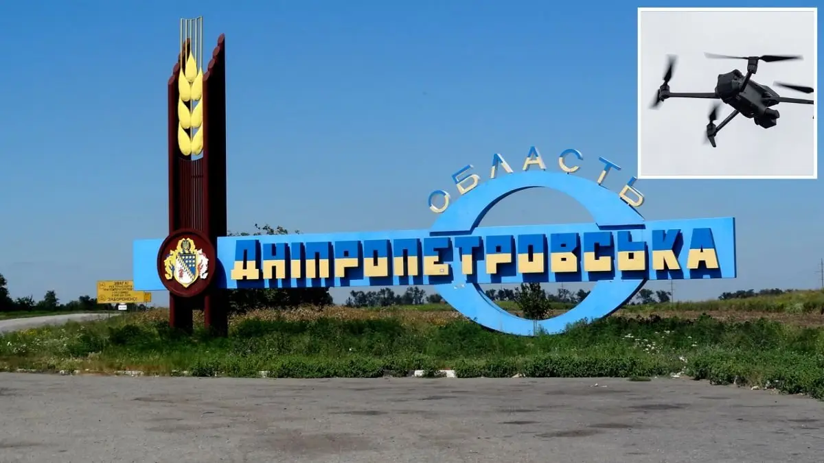 Ворог атакував дронами три райони Дніпропетровської області: загинув чоловік, ще двоє – поранені, виникли пожежі