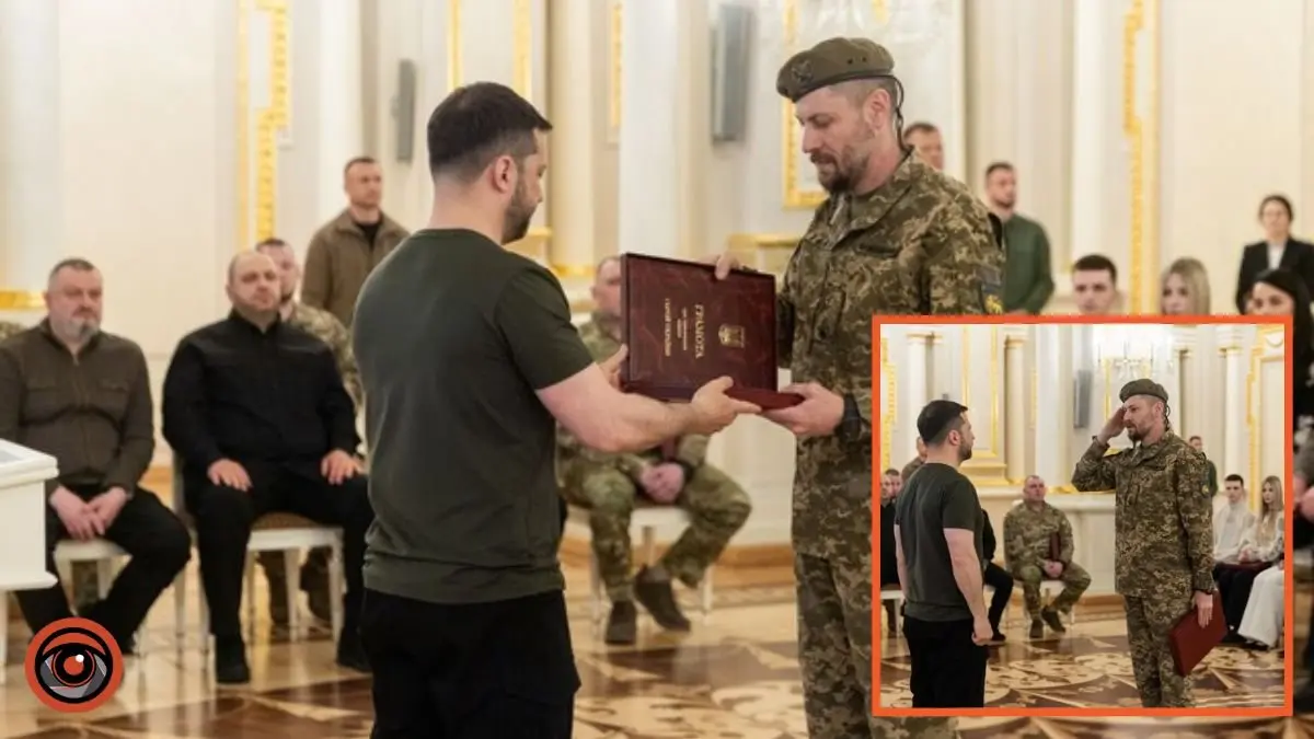 Пройшов шлях від солдата до офіцера: штурмовик із Дніпра В’ячеслав Фесюра отримав “Золоту Зірку” від Зеленського